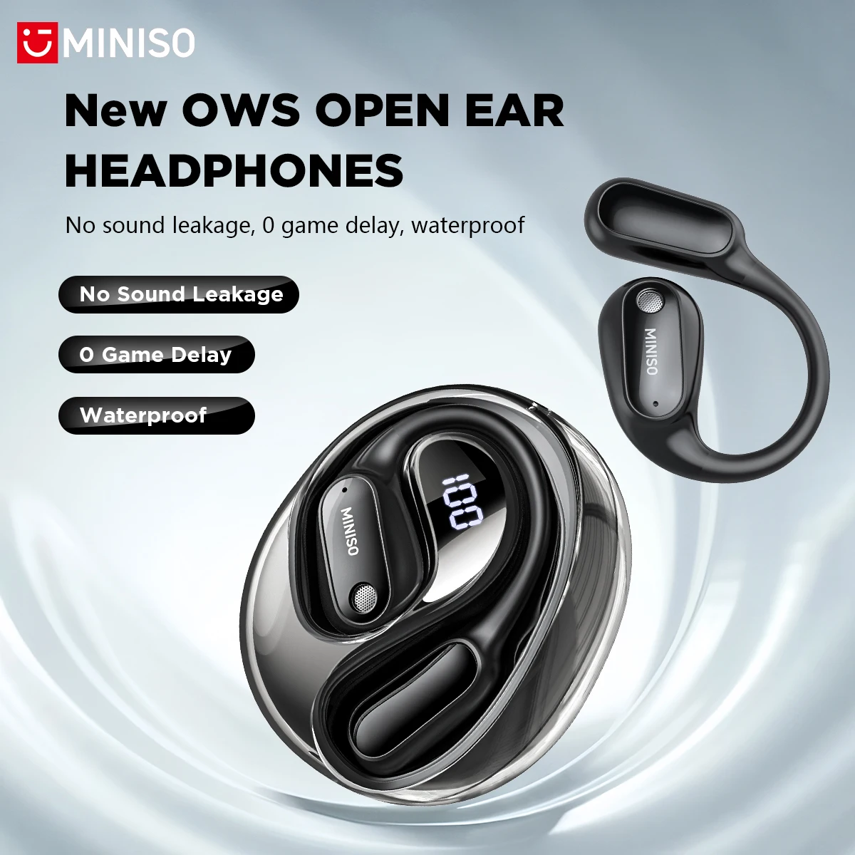 Headphones Wireless - MINISO MS190: Fones de ouvido com