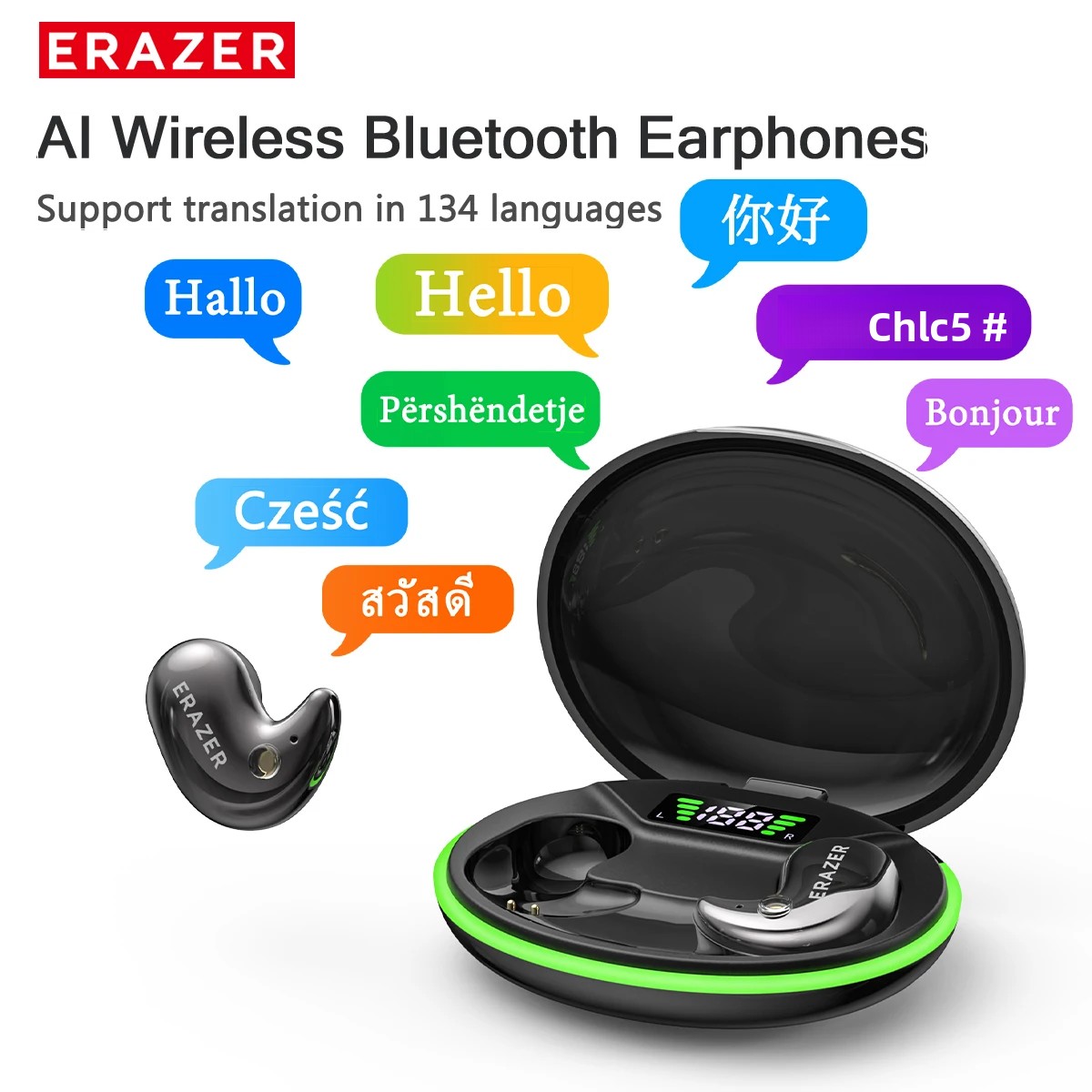 Headphones Wireless - Fones de Ouvido Bluetooth Intra-auriculares EARZER