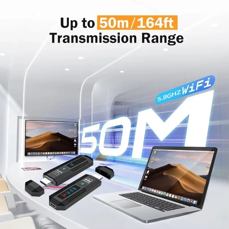 Extensor sem fio compatível co - Hdmi Adapter avaliação e preço
