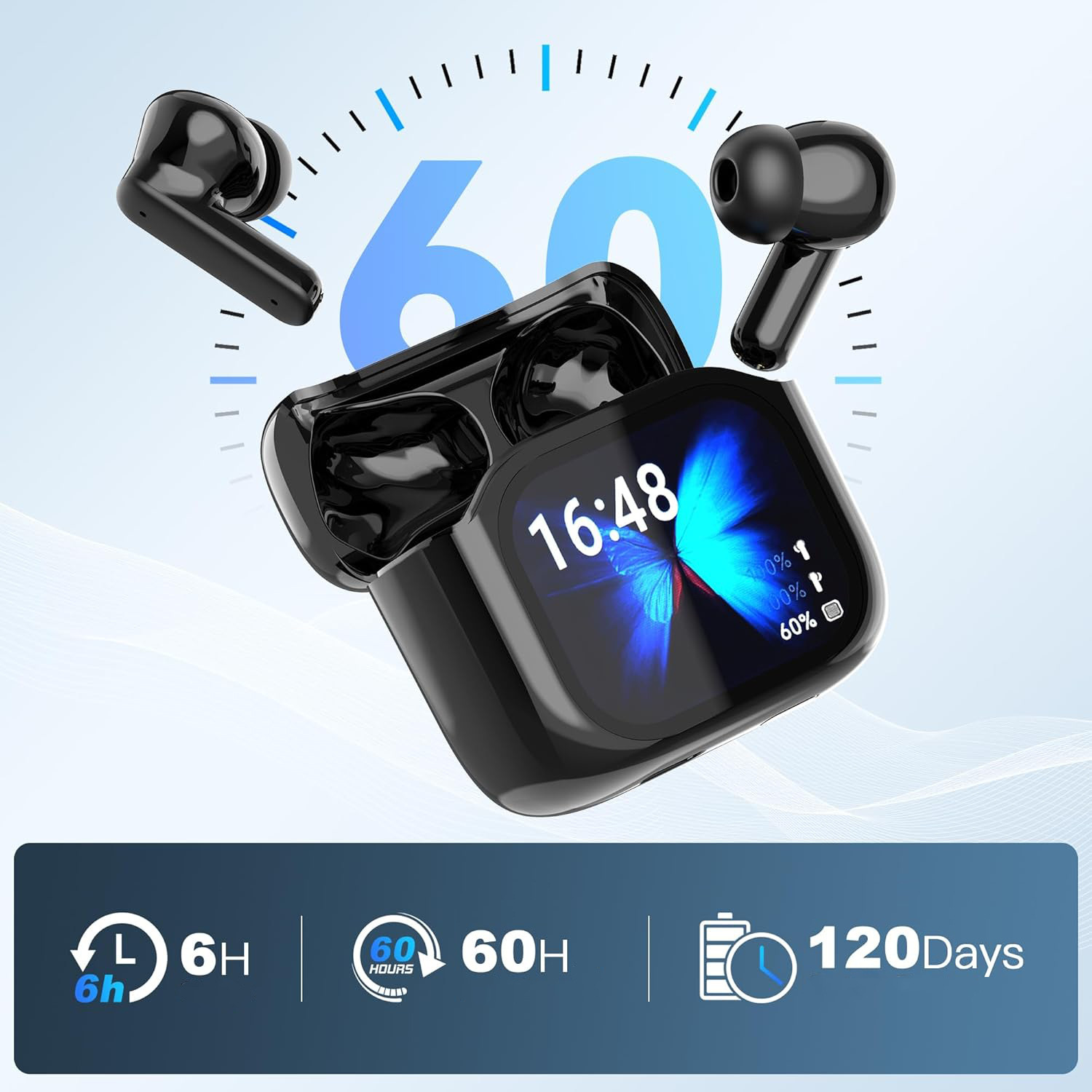 Fones de ouvido bluetooth com  - Headphones Wireless avaliação e preço