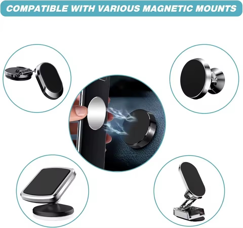1/50 Peças Placa Metálica Magn - Phone Holder avaliação e preço