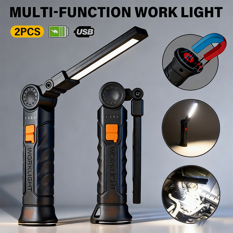 Lanterna led cob portátil usb  - Power Bank avaliação e preço