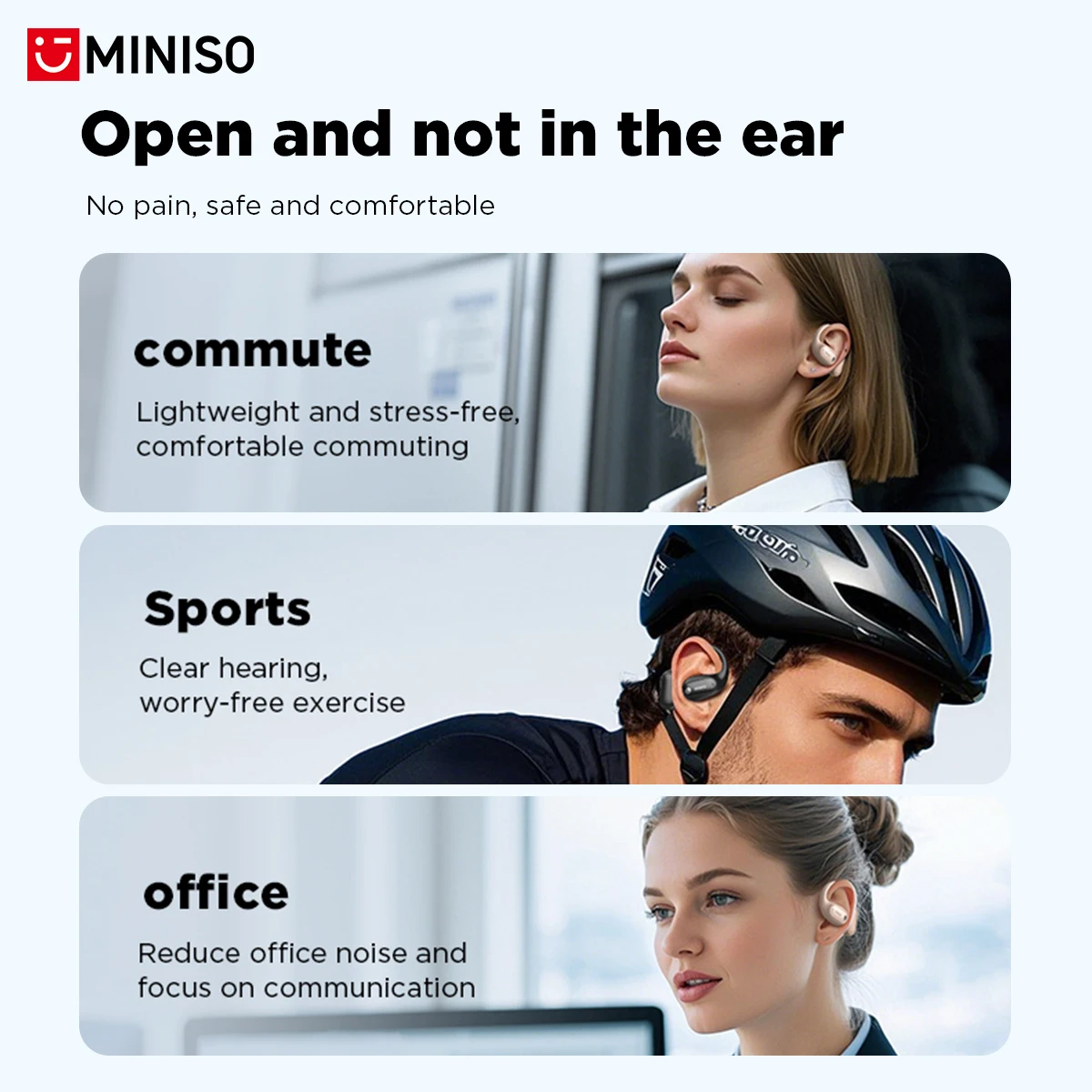 MINISO MS190: Fones de ouvido  - Headphones Wireless avaliação e preço