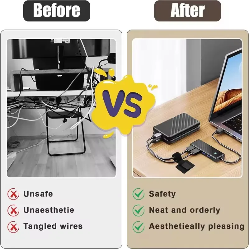 4-40 Conjuntos de Organizadore - Cable Organizer avaliação e preço