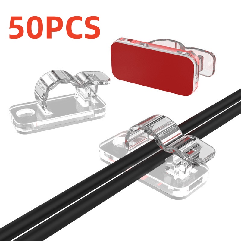 10/50PCS Organizadores de Cabo - Cable Organizer avaliação e preço