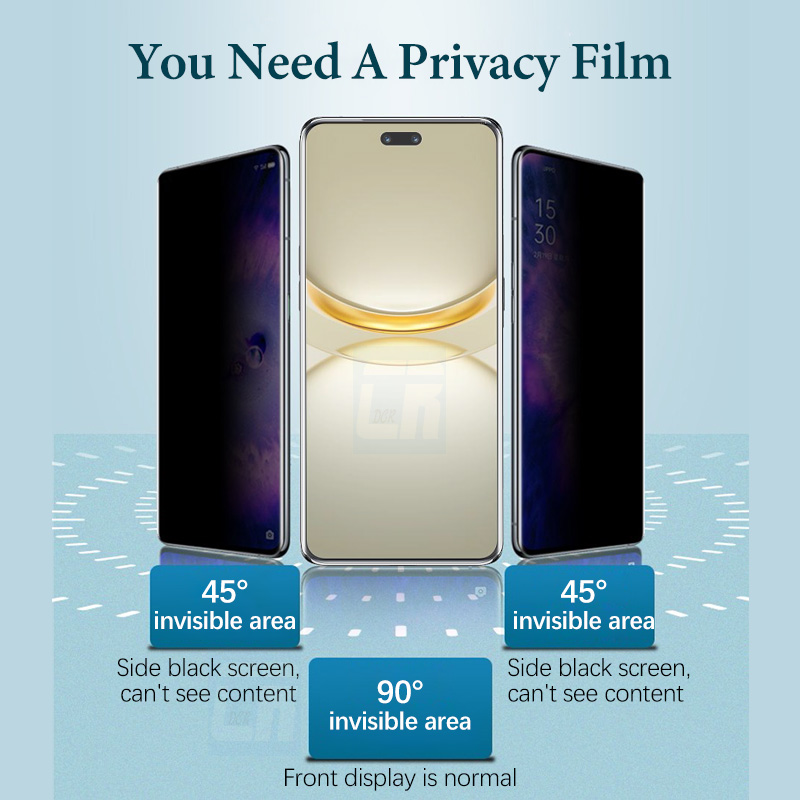 3D Anti-Spy Cerâmica Película  - Huawei Mate 60 avaliação e preço