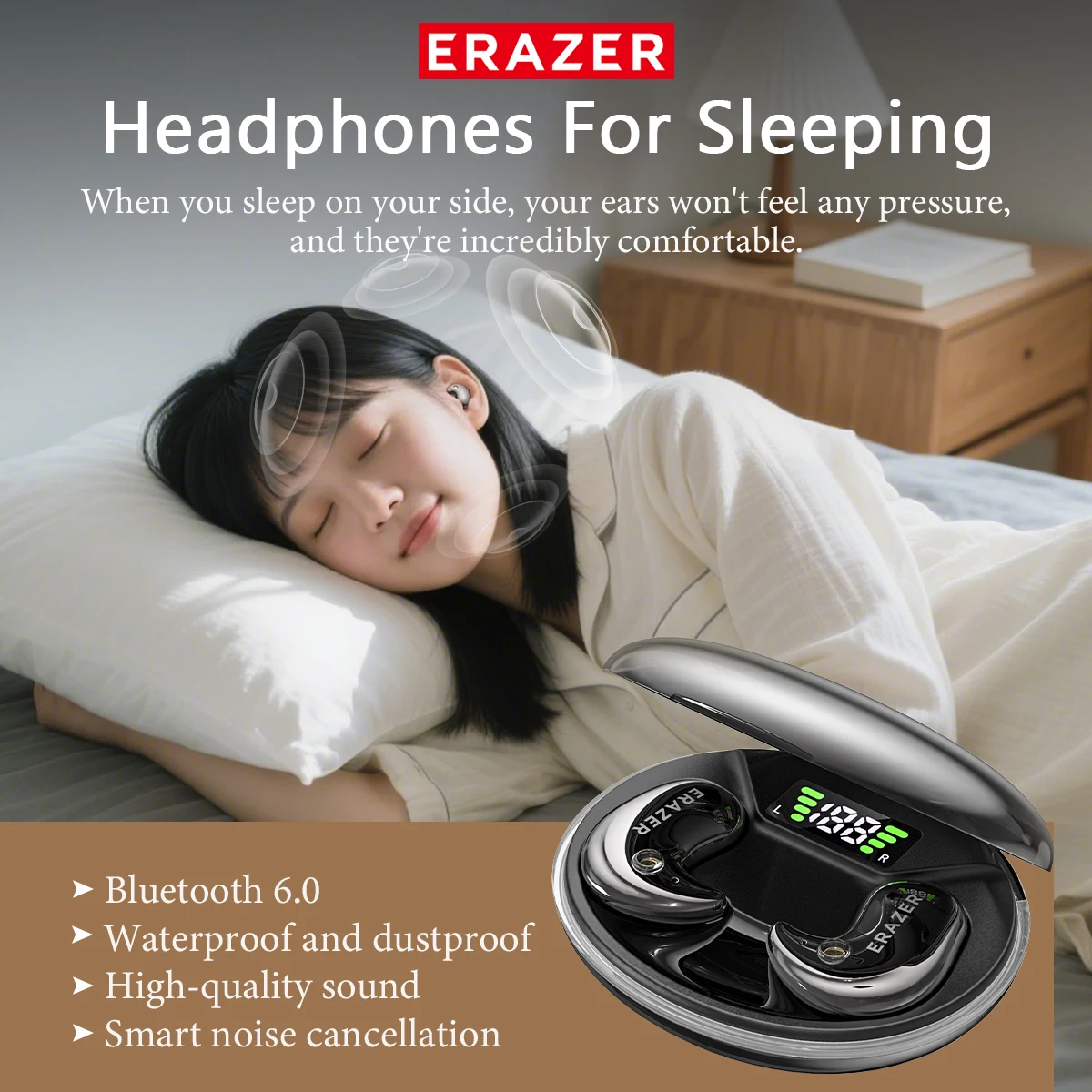 Fones de Ouvido Bluetooth Intr - Headphones Wireless avaliação e preço