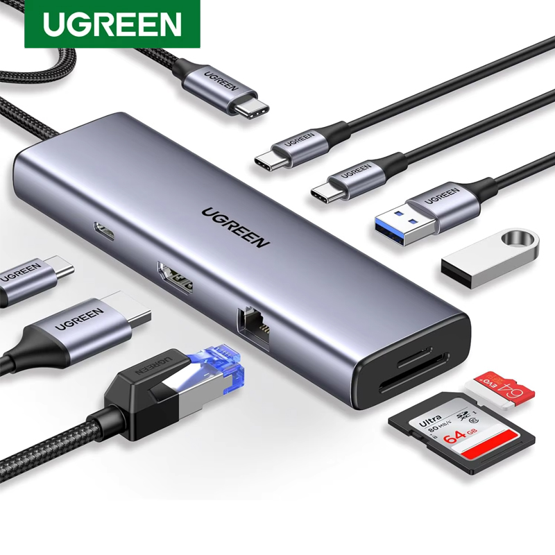 UGREEN Revodok 9 em 1 USB C Hu - Usb Hub avaliação e preço