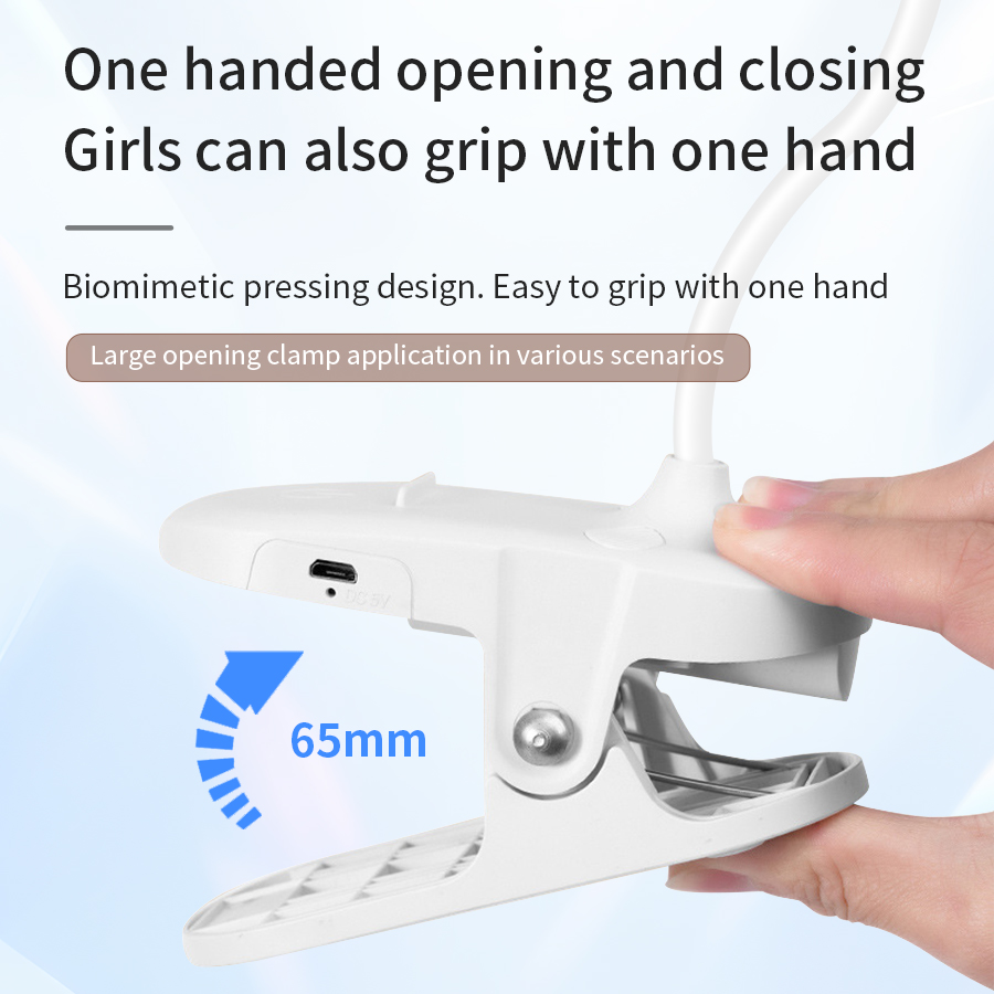 Luminária de Mesa LED com Clip - Phone Holder avaliação e preço