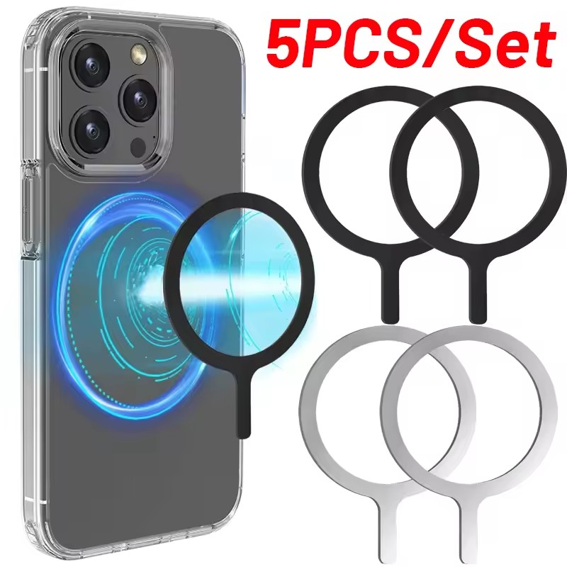 5-1 peças Anel Adesivo para Ca - Wireless Charger avaliação e preço