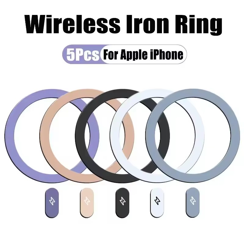 5/1 Peças Anéis Adesivos de Me - Wireless Charger avaliação e preço