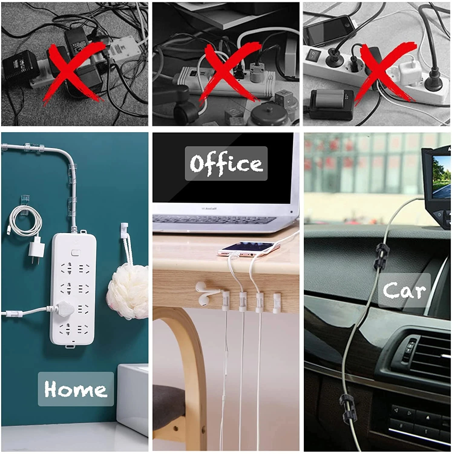 Organizador de Cabos Autoadesi - Cable Organizer avaliação e preço